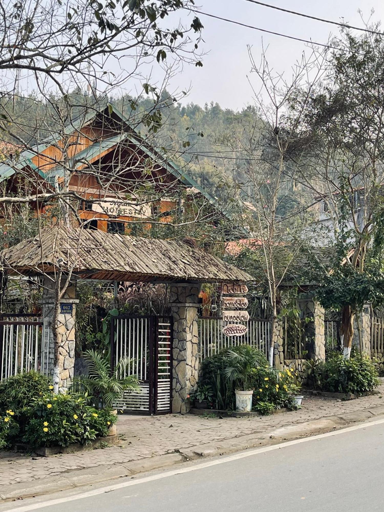 Nobita Homestay Bac Ha Eksteriør billede