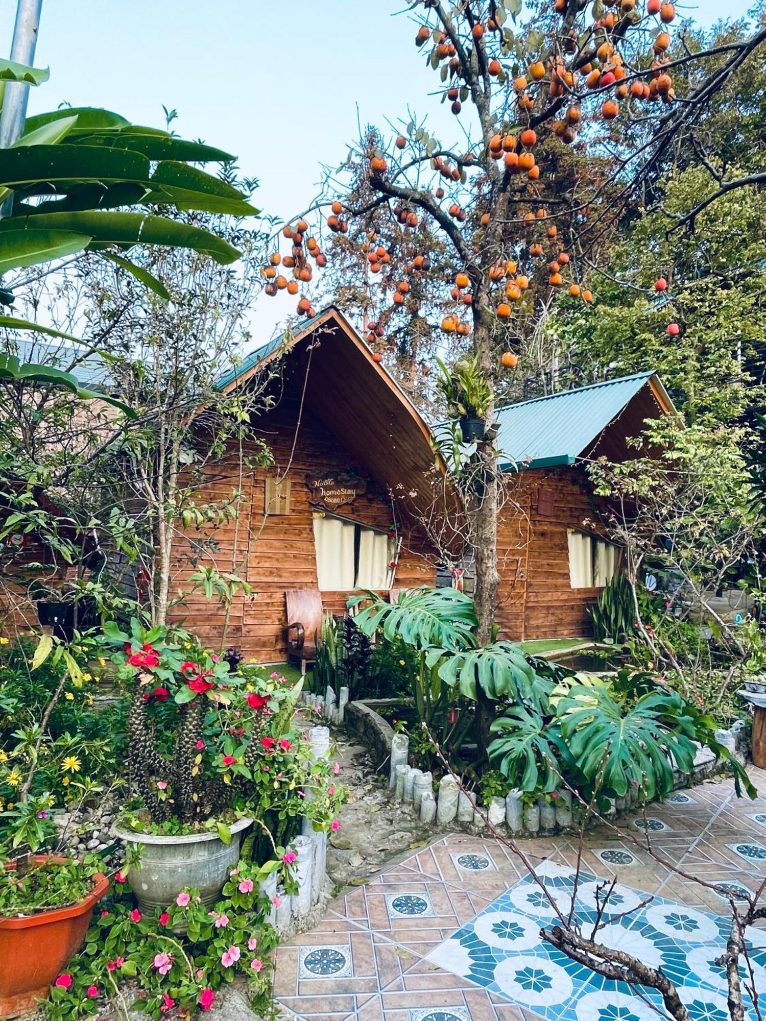 Nobita Homestay Bac Ha Eksteriør billede