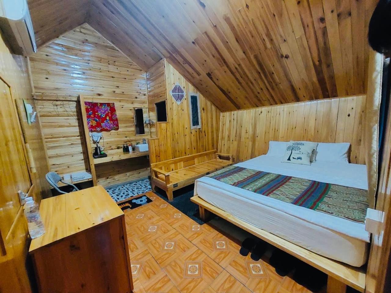 Nobita Homestay Bac Ha Eksteriør billede