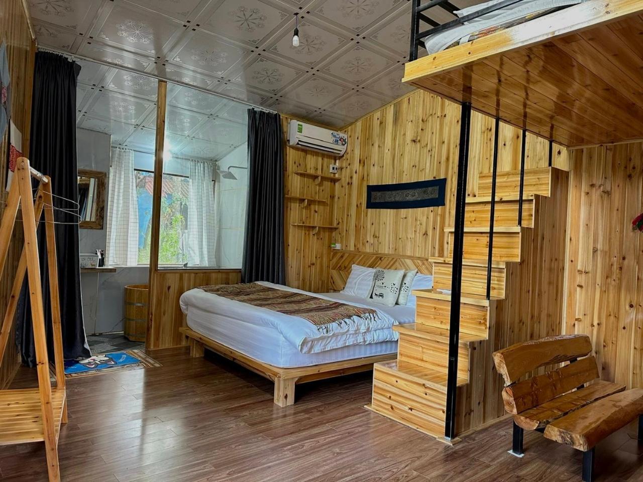 Nobita Homestay Bac Ha Eksteriør billede